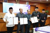 Bupati Tangerang Tandatangani MOU dengan Kemenag dan Pengadilan
