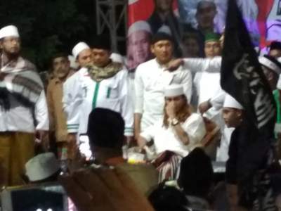 Antusias Ribuan Warga Bunar Hadiri Tausiah Habib Bahar Bin Smith