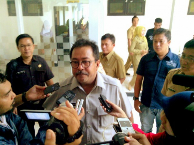 Rano Karno Sidak Dinas DBMTR