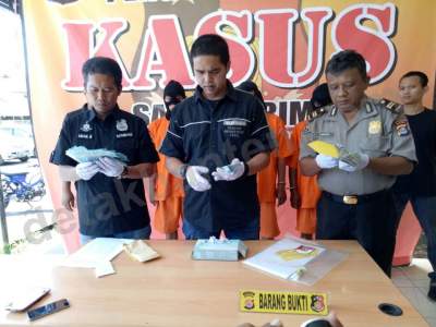 Polres Serang Bongkar Sindikat Uang Palsu