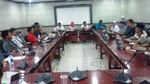 KPPLC saat audensi dengan DPRD Kota Tangerang