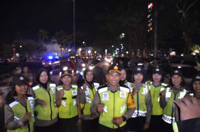 Pesta Kembang Api Semarakan Pergantian Tahun Baru