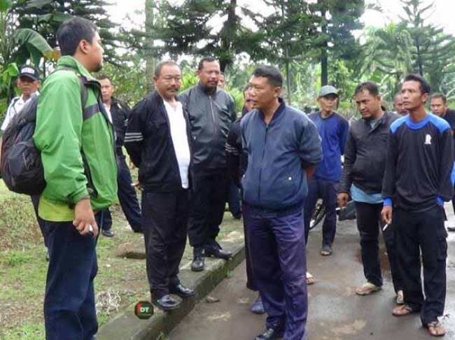 Aksi mogok kerja satpam dan petugas kebersihan (25/2)