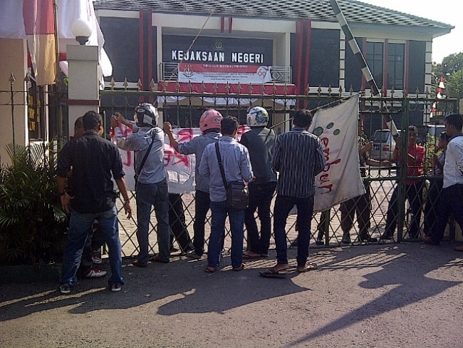 Mahasiswa Desak Kejaksaan Usut Tuntas Dugaan Korupsi dana BSM