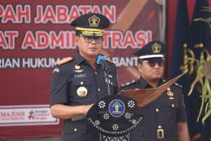 Empat Pejabat Administrasi Kemenkumham Banten Dilantik dan Diambil Sumpah