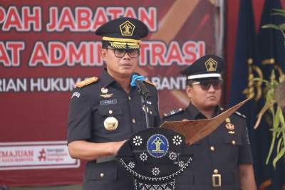 Empat Pejabat Administrasi Kemenkumham Banten Dilantik dan Diambil Sumpah