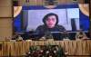 Menkeu Sri Mulyani dalam jumpa pers secara virtual di Kantor Ditjen Pajak, Jakarta, Jumat (24/2/2023).