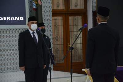 Denny Riyanto Dilantik Menjadi Dirut Mitra Kerta Raharja Kab Tangerang