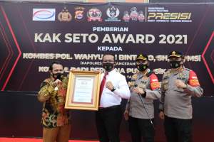Kak Seto Berikan Penghargaan Kepada  Polresta Tangerang