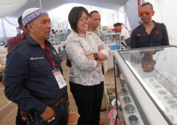Dibuka, Gemstone Fair di City Market Pondok Cabe Dibanjiri Pengunjung