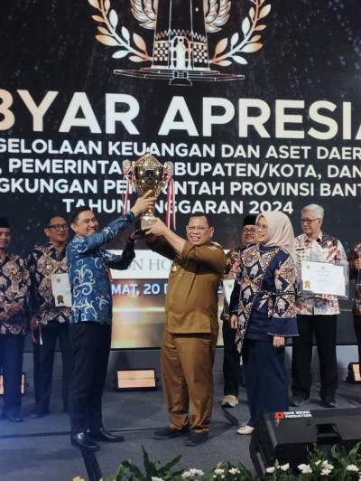 Pemkot Tangsel Raih Juara Umum Pengelolaan Keuangan dan Aset Daerah se-Banten