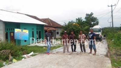 Betonisasi Jalan Cemplang-Bojot Tahap Dua Selesai Dibangun