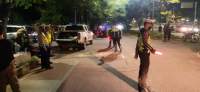 Pemotor Tewas Usia Usai Tabrak Mobil CRV di Puteran Alun Alun Tigaraksa