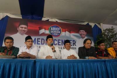 Arief-Sachrudin Raih 86 Persen Suara di Quick Count