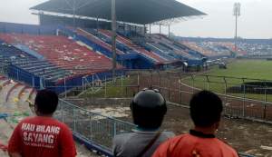 Stadion Kanjuruhan di Malang.