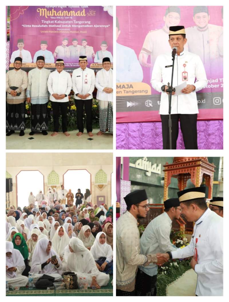 Andi Ony Hadiri Peringatan Maulid Nabi Muhammad SAW