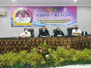 Susun Program Kerja, Karang Taruna Kabupaten Tangerang Gelar Raker