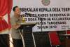 Kapolresta Tangerang Minta Kades Terpilih Tidak Korupsi Dana Desa