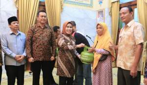 Hiswana Migas Banten Sumbang Ratusan Tabung Gas Ratusan Melon Untuk UMKM
