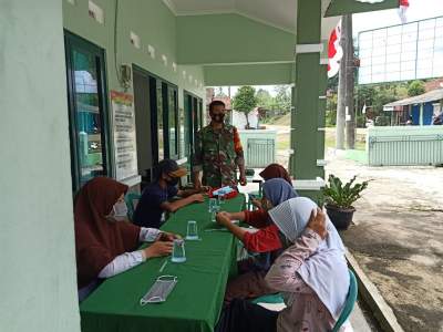 Peduli Pendidikan, Koramil Padarincang Sediakan Wifi Untuk Belajar Anak Sekolah