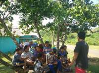 TBM Saung Huma Praktikan Hasil Membaca