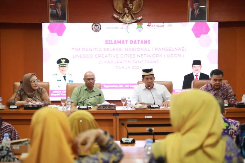 Pj. Bupati Tangerang Terima Kunjungan dari UNESCO