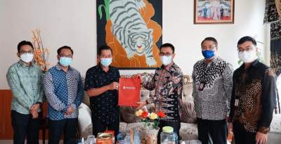 Dukung Rencana Pengembangan Ekonomi, Bank Banten Kunjungi Walikota Serang