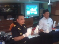 Kantor Bea Cukai Bandara Soetta Gagalkan Penyelundupan 405 Sisik Tringgiling