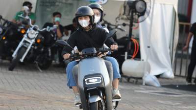 Ilustrasi motor listrik.