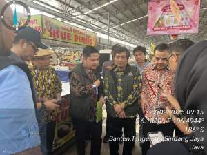 Cegah Inflasi, Sekda Sidak Pasar Lapan Suvarna Sutera