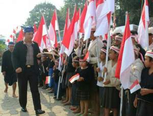 Kapolda Banten Peringati HUT RI di Baduy