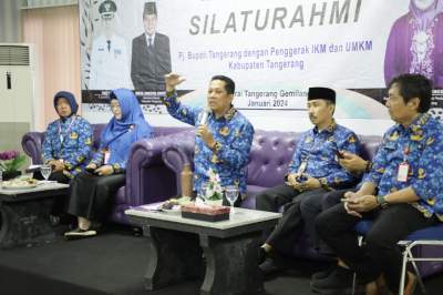 Pj Bupati Tangerang Gelar Silaturahmi dengan Pelaku IKM dan UMKM