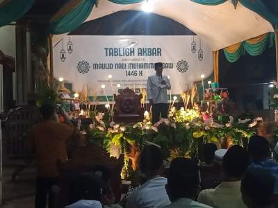 Hadir Peringatan Maulid Nabi Muhammad SAW Tak Kampanye, Syafrudin Ajak Masyarakat Tingkatkan Keimanan dan Ketaqwaan