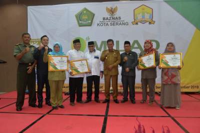 Walikota Serang Target Baznas Kota Serang Perkecamatan Rp 1 Milyar