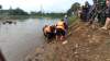 Tim SAR evakuasi pria di Labuhanbatu dari sungai Bilah. (istimewa)