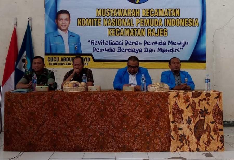 Nursa'adah Resmi Jabat Ketua KNPI Kecamatan Rajeg
