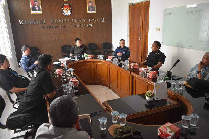 PWI Kabupaten Tangerang Gelar Audiensi Dengan KPU
