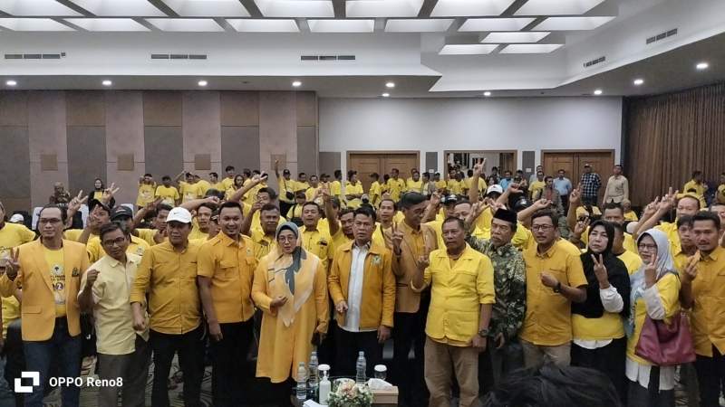 Gelar Konsolidasi Golkar Solid Dukung Maesyal Intan