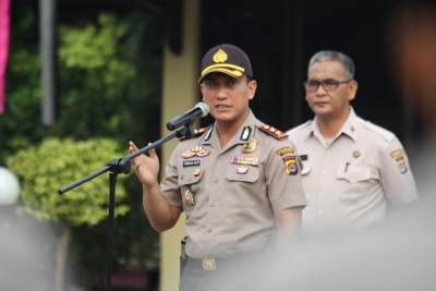 Sebelum Apel Polresta Tangerang Rutinkan Baca Asmaul Husna