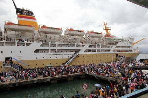 WASPADAI CUACA DI SEJUMLAH PERAIRAN SELAMA ANGKUTAN LEBARAN