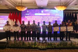Berikan Kinerja Terbaik Sepanjang 2023, Satuan Kerja Ini Raih Kemenkumham Banten Award