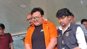 Yudo Andreawan, pria yang membuat onar beberapa hari lalu di Stasiun Sudirman, Jakarta, ditangkap kepolisian.