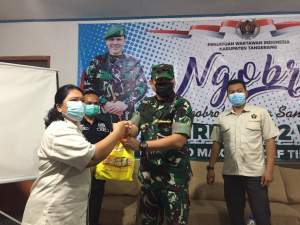 PWI Kabupaten Tangerang Ngobrol Santai Bareng Danrem 052/Wijayakrama
