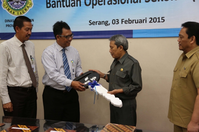 Banten Gandeng Bank BJB Sukseskan Program BOS