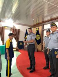 Kalapas Tanjungbalai Asahan Bagikan Remisi Khusus Natal 2024
