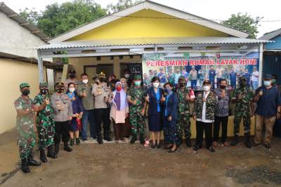 Kapolresta Tangerang Resmikan Rumah Layak Huni di Panongan