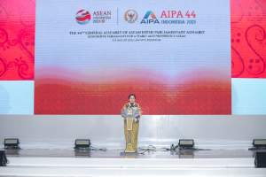 Ketua DPR RI dan Presiden ASEAN Inter Parliamentary Assembly (AIPA) ke-44, Puan Maharani.
