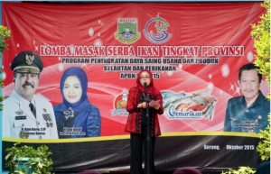 Ketua TP. PKK Ajak Masyarakat Banten Tingkatkan Konsumsi Ikan