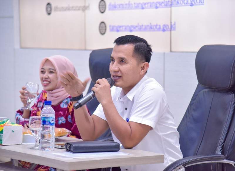 Kunjungan Himaikom UPNVJ ke Diskominfo Tangsel; Mahasiswa Dalami Peran Strategis Humas Pemerintah