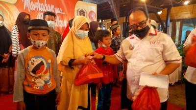 Ramadhan Tinggal Hitungan Hari,  TACO Santuni 30 Anak Piatu